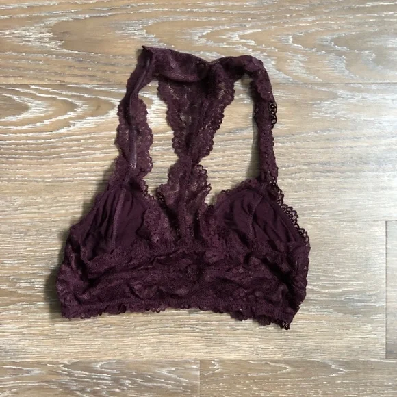 Talula Racer Back Style Lace Bralette - Picture 2 of 3